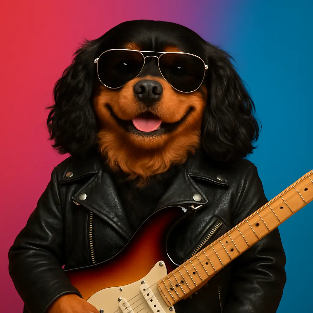 Pet portrait example